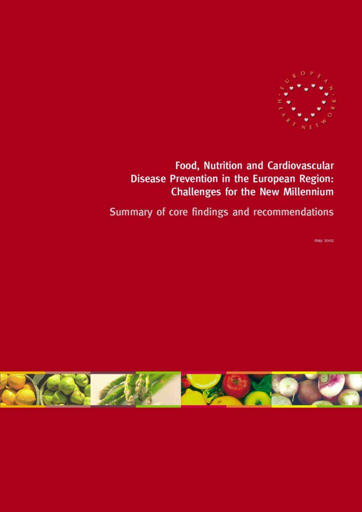 Food, Nutrition and Cardiovascular Disease Prevention in the European ...